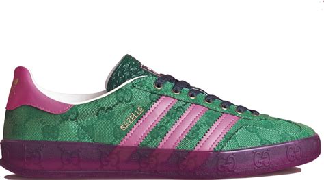 gucci gazelle green adidas.